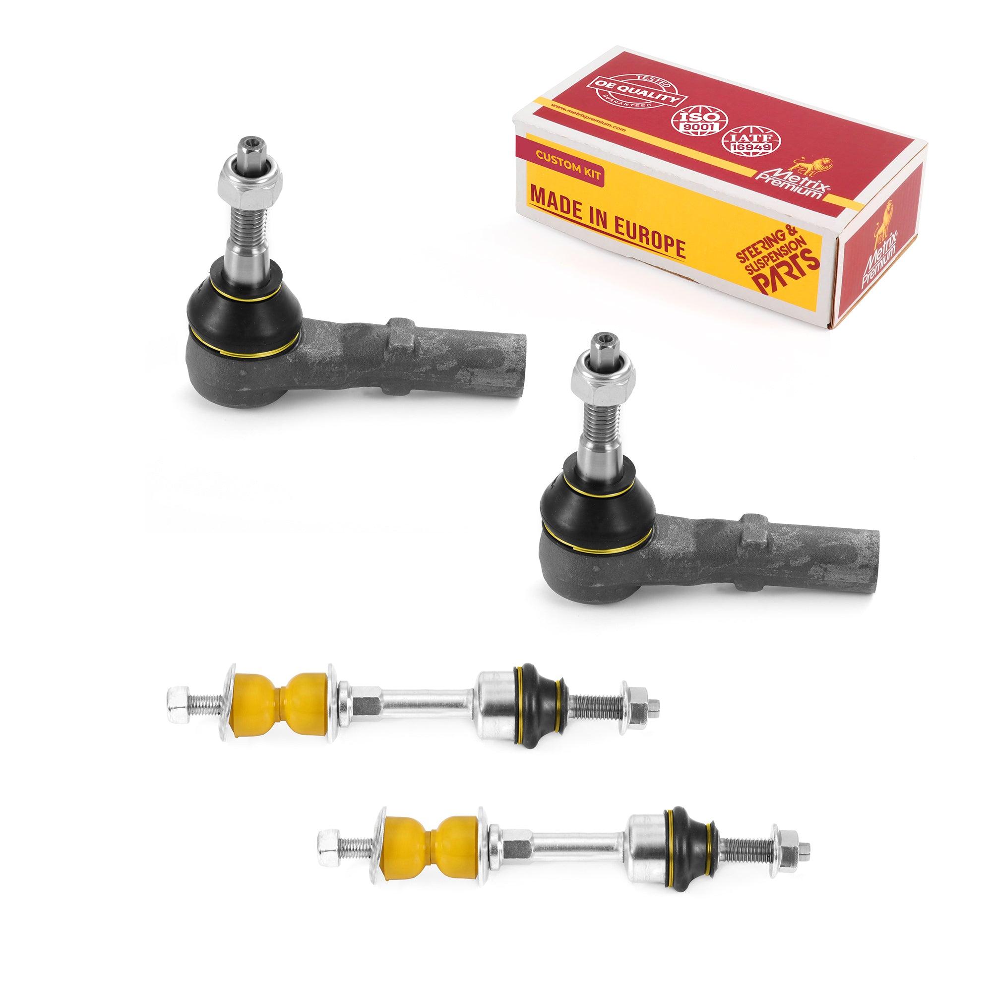 Metrix Premium 4 PC Stabilizer Bar Link and Outer Tie Rod End Kit 97190MT