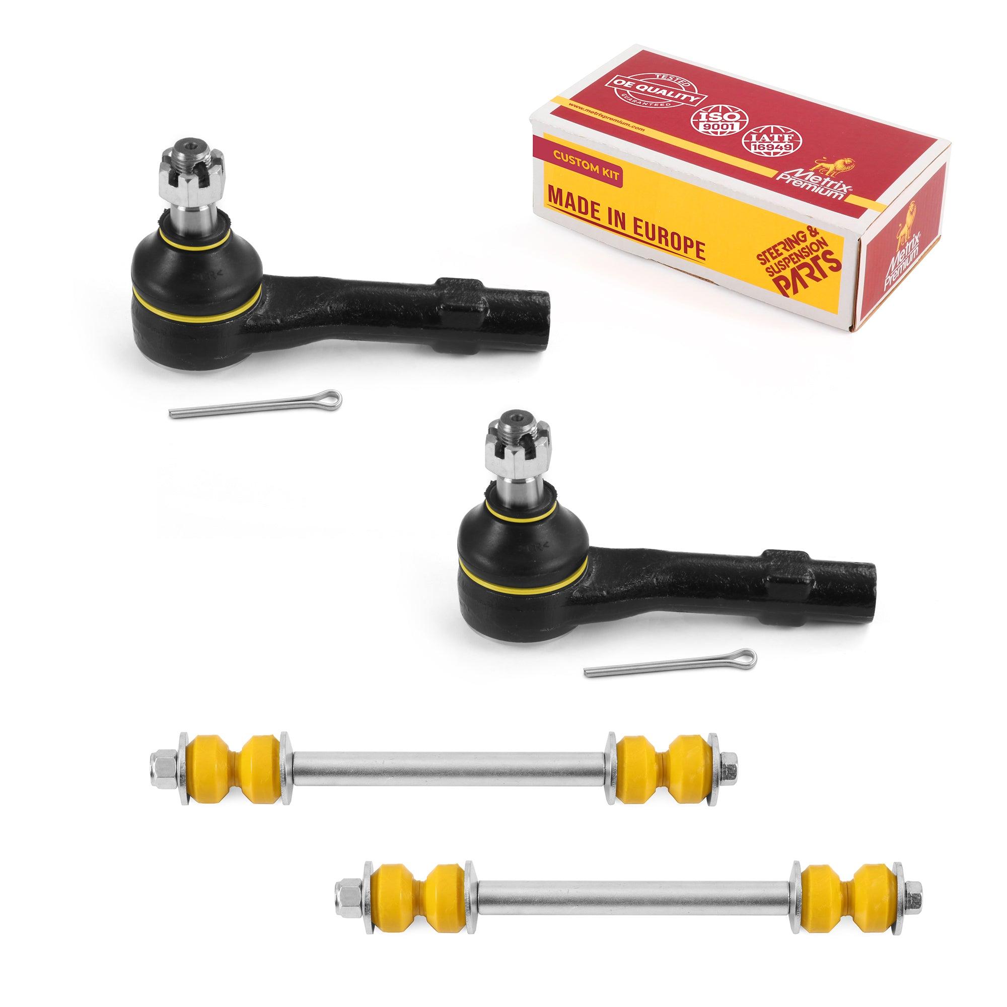 Metrix Premium 4 PC Stabilizer Bar Link and Outer Tie Rod End Kit 97192MT