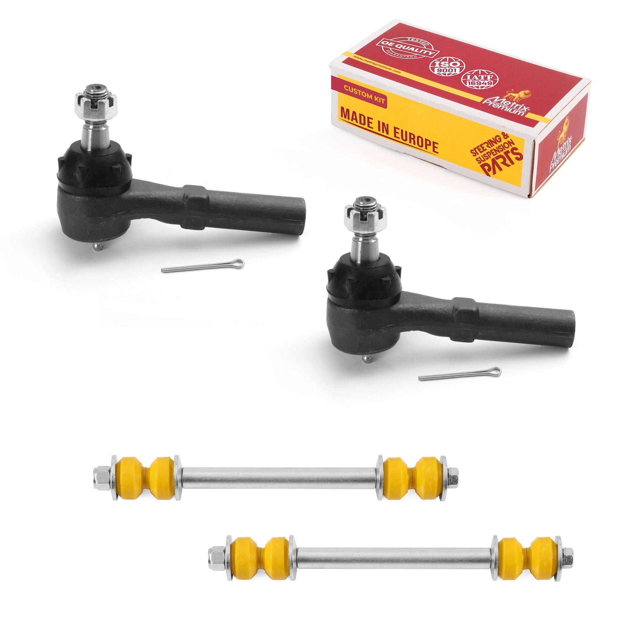 Metrix Premium 4 PC Stabilizer Bar Link and Outer Tie Rod End Kit 97194MT