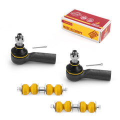 Metrix Premium 4 PC Stabilizer Bar Link and Outer Tie Rod End Kit 97195MT