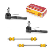Metrix Premium 4 PC Stabilizer Bar Link and Outer Tie Rod End Kit 97196MT