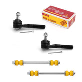 Metrix Premium 4 PC Stabilizer Bar Link and Outer Tie Rod End Kit 97197MT
