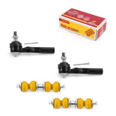 Metrix Premium 4 PC Stabilizer Bar Link and Outer Tie Rod End Kit 97198MT