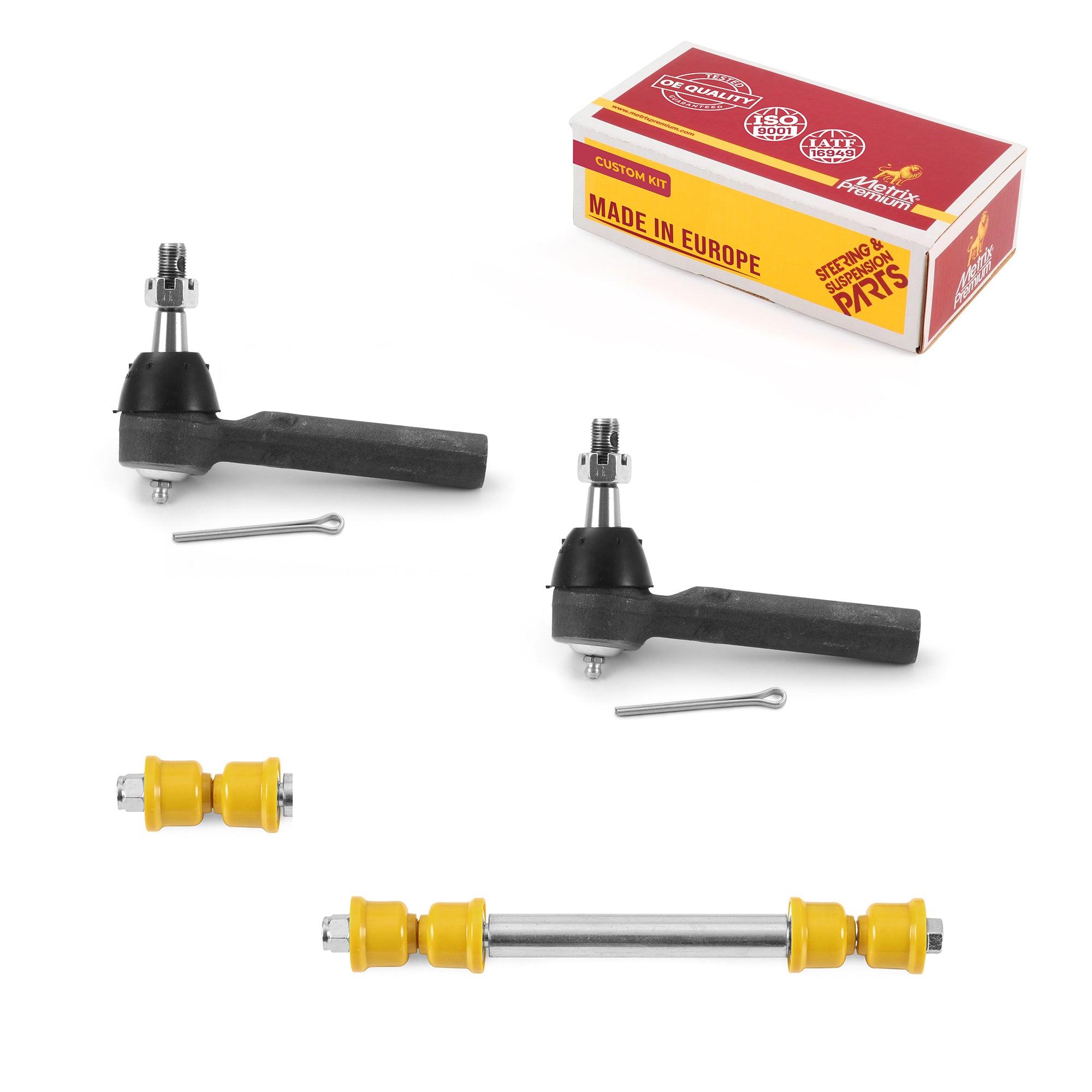 Metrix Premium 4 PC Stabilizer Bar Link and Outer Tie Rod End Kit 97206MT
