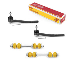 Metrix Premium 4 PC Stabilizer Bar Link and Outer Tie Rod End Kit 97208MT