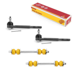 Metrix Premium 4 PC Stabilizer Bar Link and Outer Tie Rod End Kit 97209MT