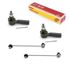 Metrix Premium 4 PC Stabilizer Bar Link and Outer Tie Rod End Kit 97213MT