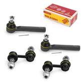 Metrix Premium 4 PC Stabilizer Bar Link and Outer Tie Rod End Kit 97219MT