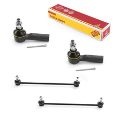 Metrix Premium 4 PC Stabilizer Bar Link and Outer Tie Rod End Kit 97220MT