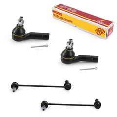 Metrix Premium 4 PC Stabilizer Bar Link and Outer Tie Rod End Kit 97245MT