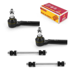 Metrix Premium 4 PC Stabilizer Bar Link and Outer Tie Rod End Kit 97248MT