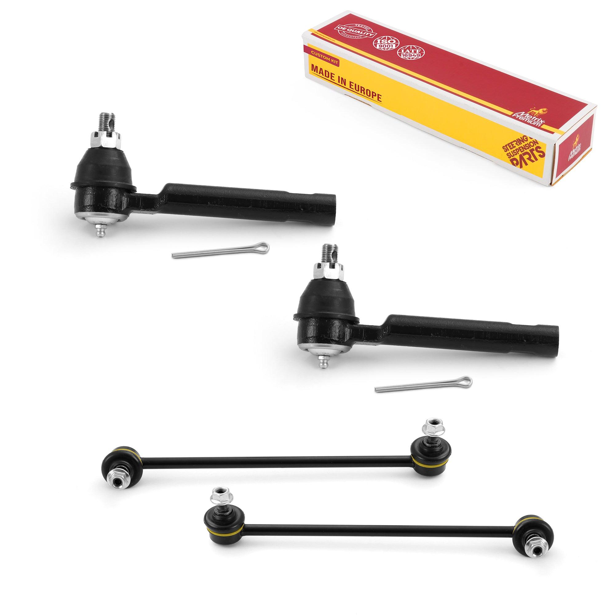 Metrix Premium 4 PC Stabilizer Bar Link and Outer Tie Rod End Kit 97257MT