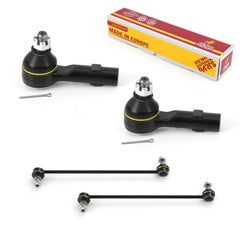 Metrix Premium 4 PC Stabilizer Bar Link and Outer Tie Rod End Kit 97259MT