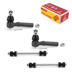 Metrix Premium 4 PC Stabilizer Bar Link and Outer Tie Rod End Kit 97269MT