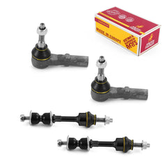 Metrix Premium 4 PC Stabilizer Bar Link and Outer Tie Rod End Kit 97280MT