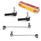 Metrix Premium 4 PC Stabilizer Bar Link and Outer Tie Rod End Kit 97283MT