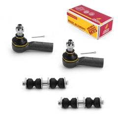 Metrix Premium 4 PC Stabilizer Bar Link and Outer Tie Rod End Kit 97287MT