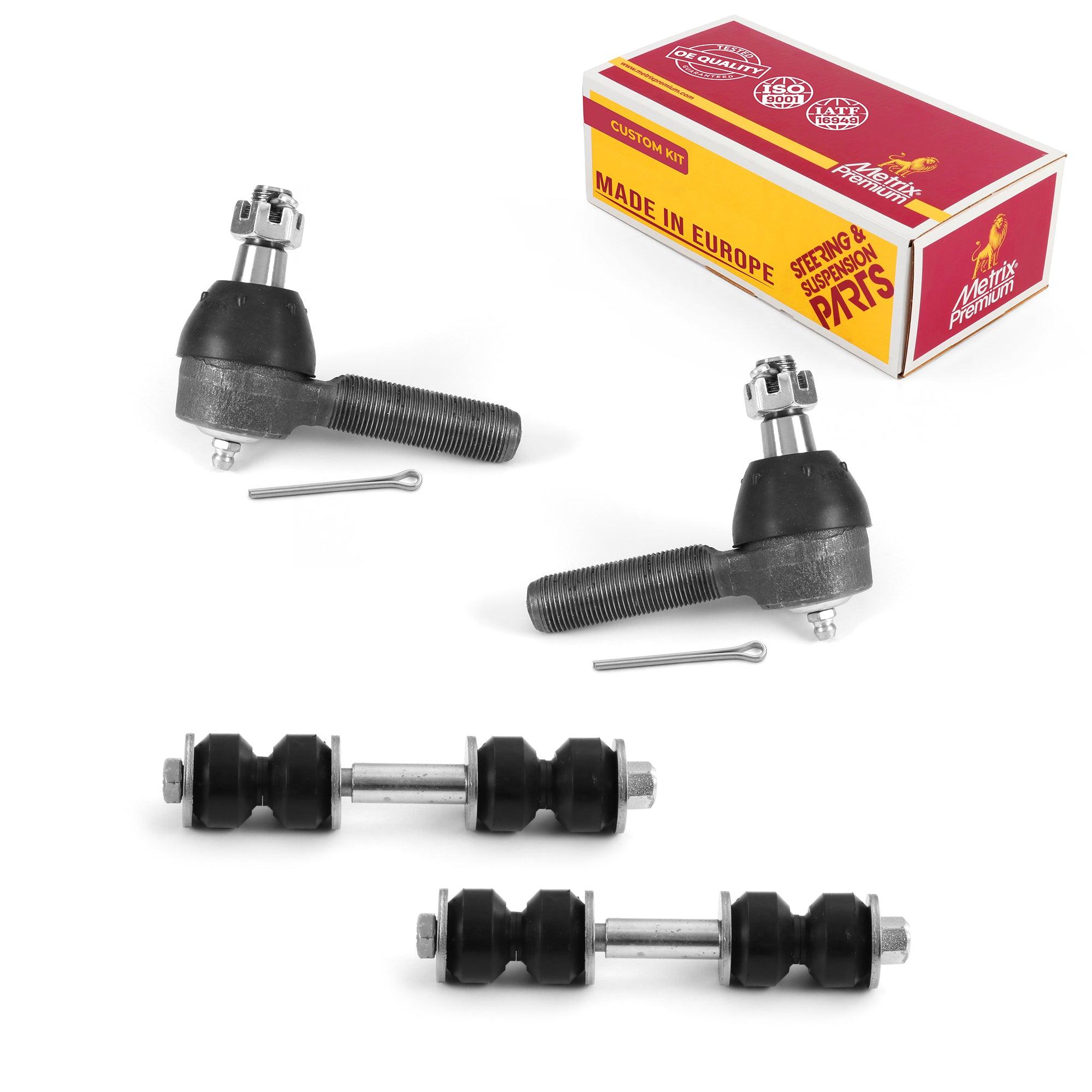 Metrix Premium 4 PC Stabilizer Bar Link and Outer Tie Rod End Kit 97291MT