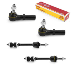 Metrix Premium 4 PC Stabilizer Bar Link and Outer Tie Rod End Kit 97299MT