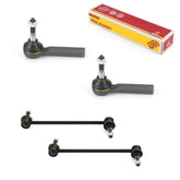 Metrix Premium 4 PC Stabilizer Bar Link and Outer Tie Rod End Kit 97304MT