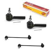 Metrix Premium 4 PC Stabilizer Bar Link and Outer Tie Rod End Kit 97313MT