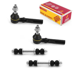 Metrix Premium 4 PC Stabilizer Bar Link and Outer Tie Rod End Kit 97318MT