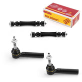 Metrix Premium 4 PC Stabilizer Bar Link and Outer Tie Rod End Kit 97331MT