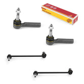 Metrix Premium 4 PC Stabilizer Bar Link and Outer Tie Rod End Kit 97340MT
