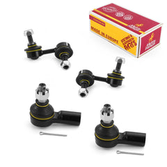 Metrix Premium 4 PC Stabilizer Bar Link and Outer Tie Rod End Kit 97360MT