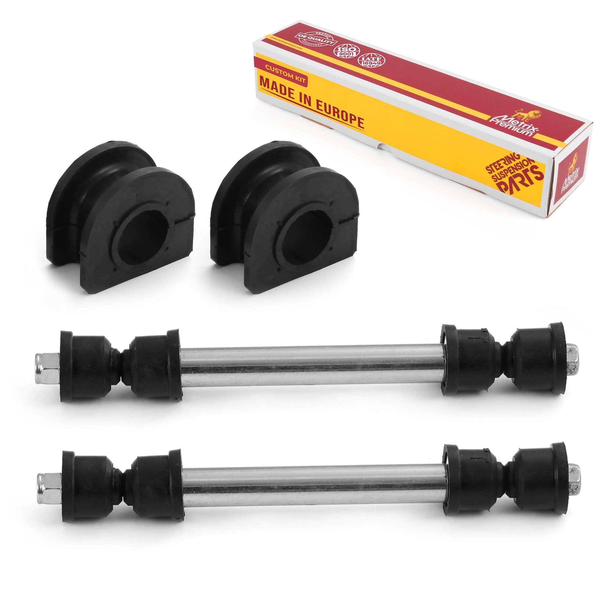 Metrix Premium 4 PC Front Stabilizer Bar Link and Sway Bar Bushing Kit  97423MT