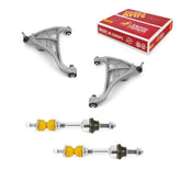 Metrix Premium 4 PC Front Lower Control Arm and Front Stabilizer Bar Link Kit 97545MT OEM fit auto parts