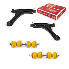 Metrix Premium 4 PC Front Lower Control Arm and Front Stabilizer Bar Link Kit 97547MT OEM fit auto parts