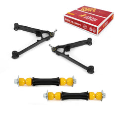 Metrix Premium 4 PC Front Lower Control Arm and Front Stabilizer Bar Link Kit 97551MT OEM fit auto parts