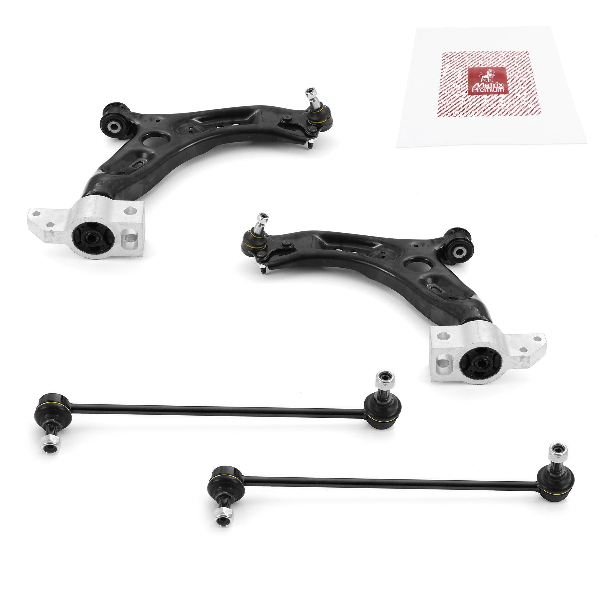 Metrix Premium 4 PC  Control Arm and Stabilizer Bar Link Kit 97557MT