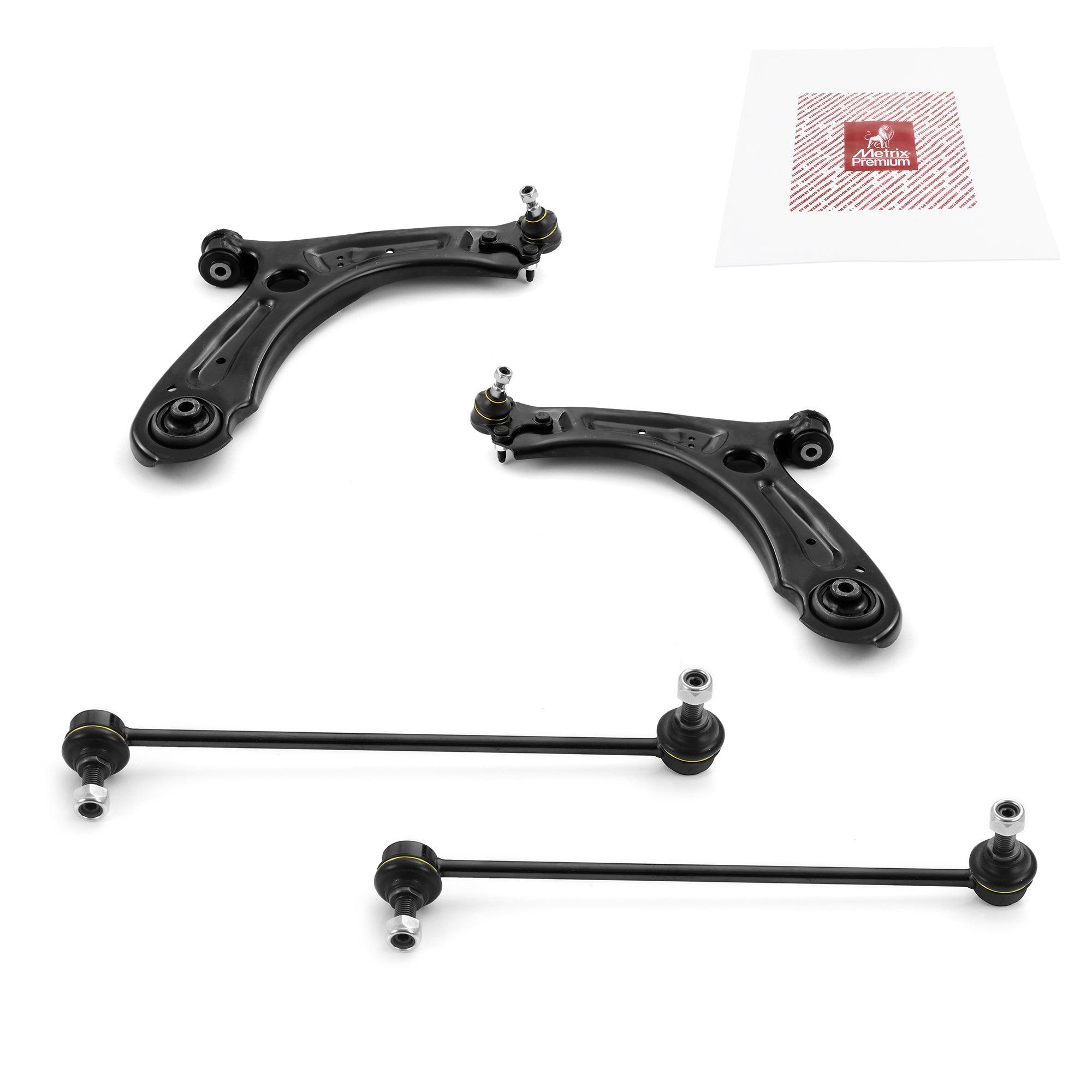 Metrix Premium 4 PC Control Arm and Stabilizer Bar Link Kit 97558MT
