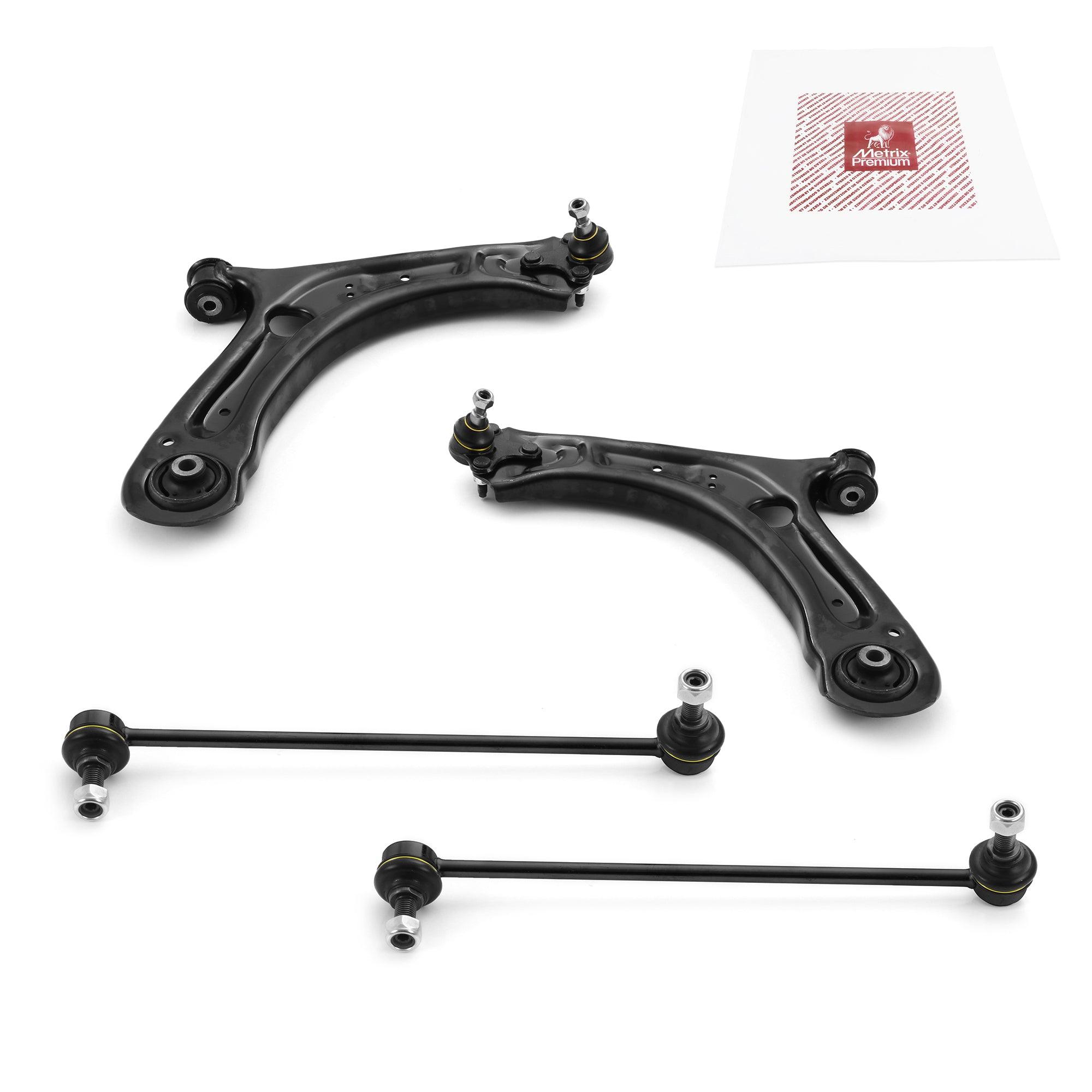 Metrix Premium 4 PC Control Arm and Stabilizer Bar Link Kit 97562MT