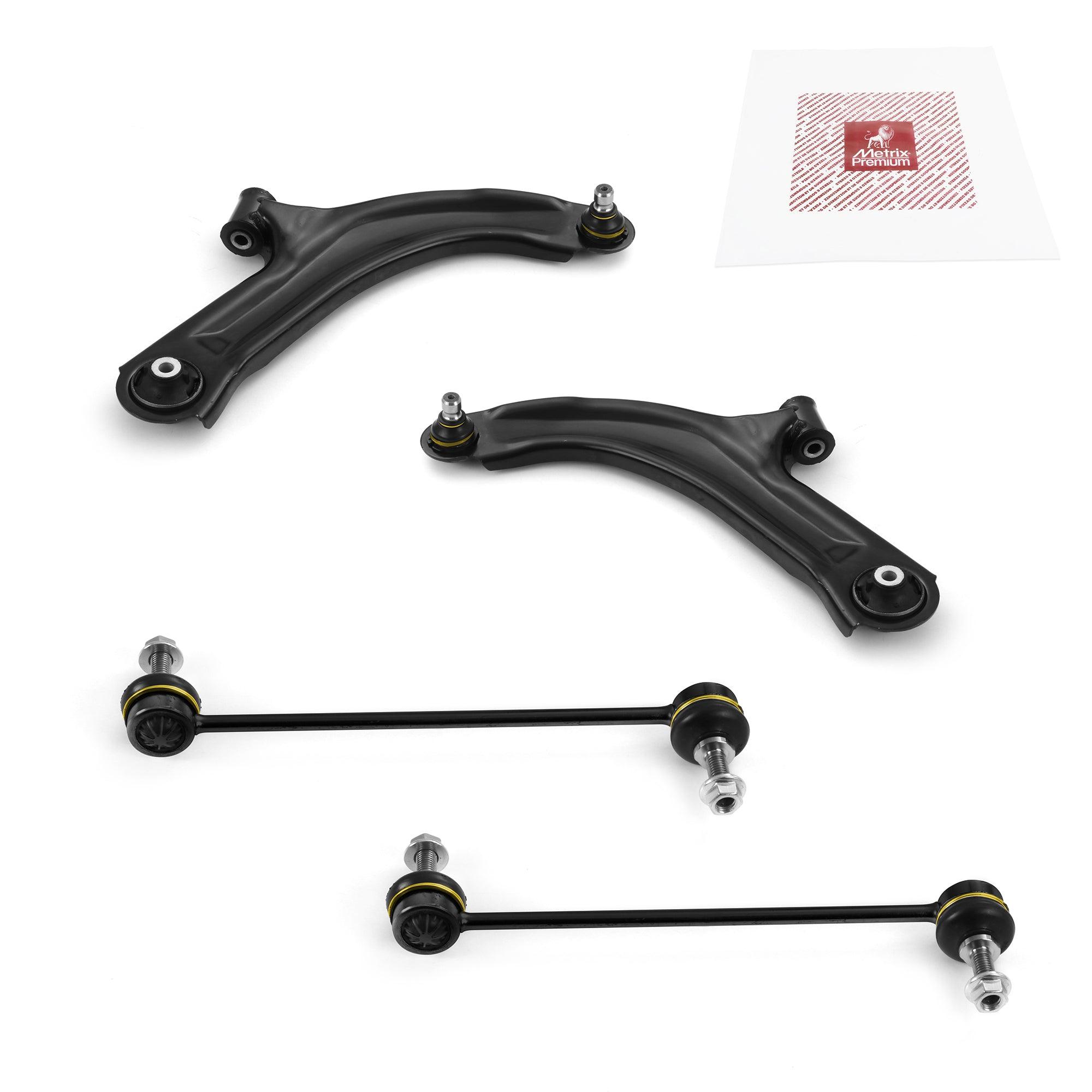 Metrix Premium 4 PC Control Arm and Stabilizer Bar Link Kit 97584MT