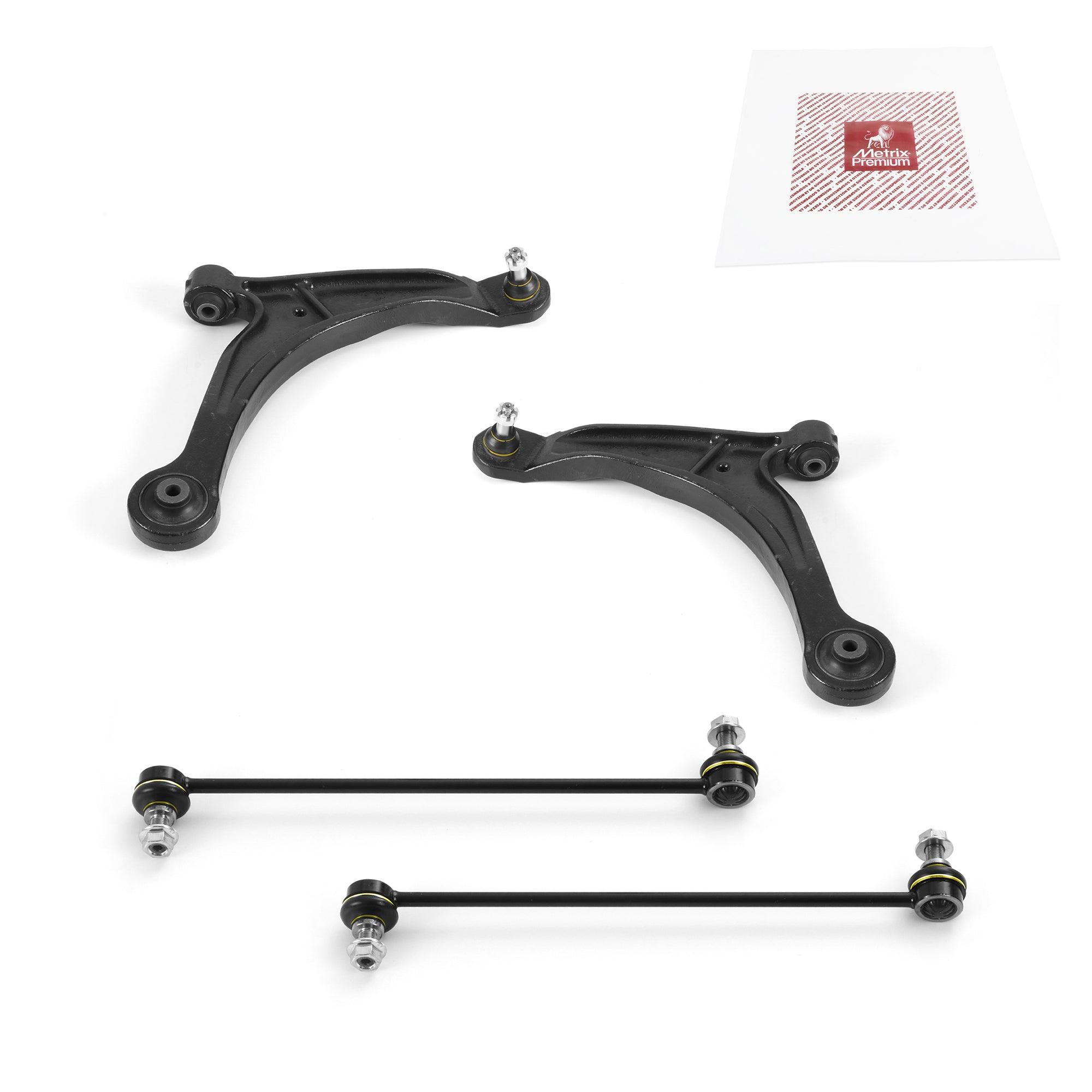 Metrix Premium 4 PC Control Arm and Stabilizer Bar Link Kit 97627MT