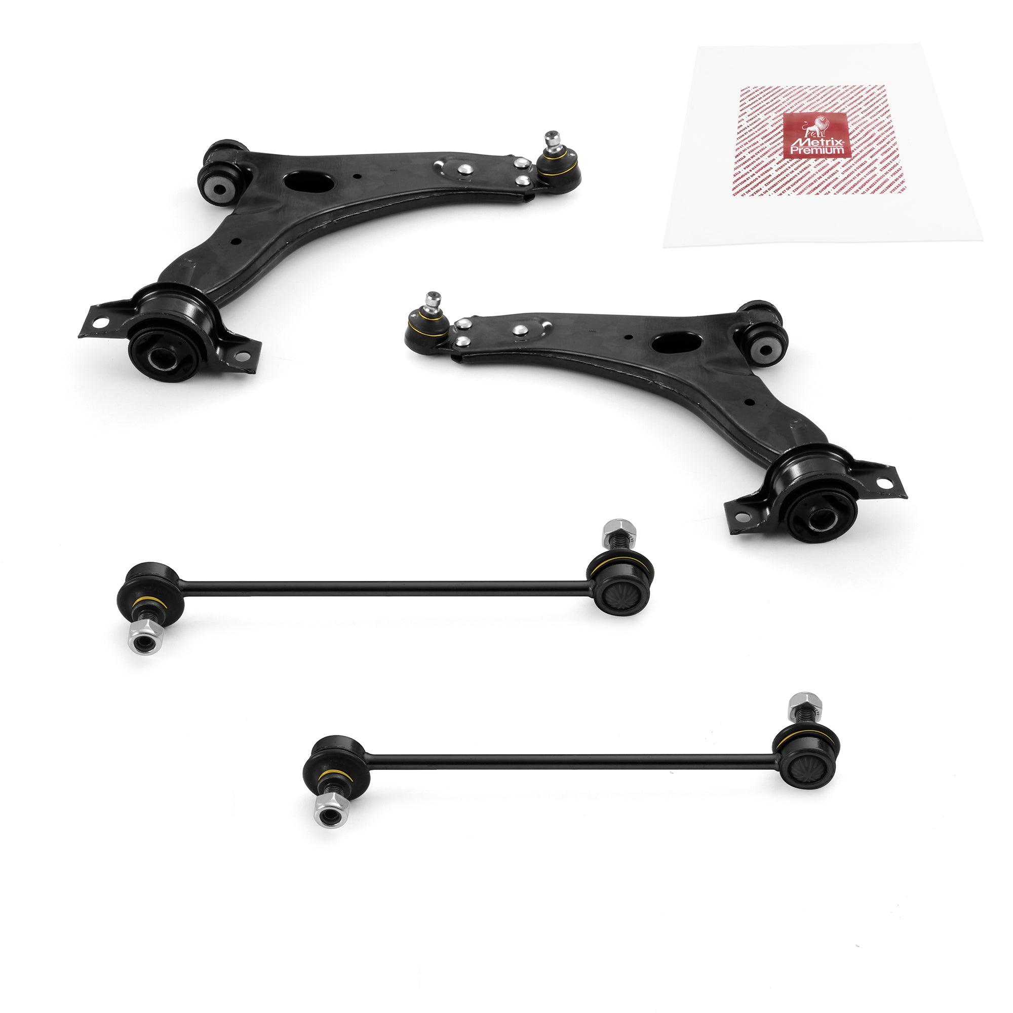 Metrix Premium 4 PC Control Arm and Stabilizer Bar Link Kit 97638MT