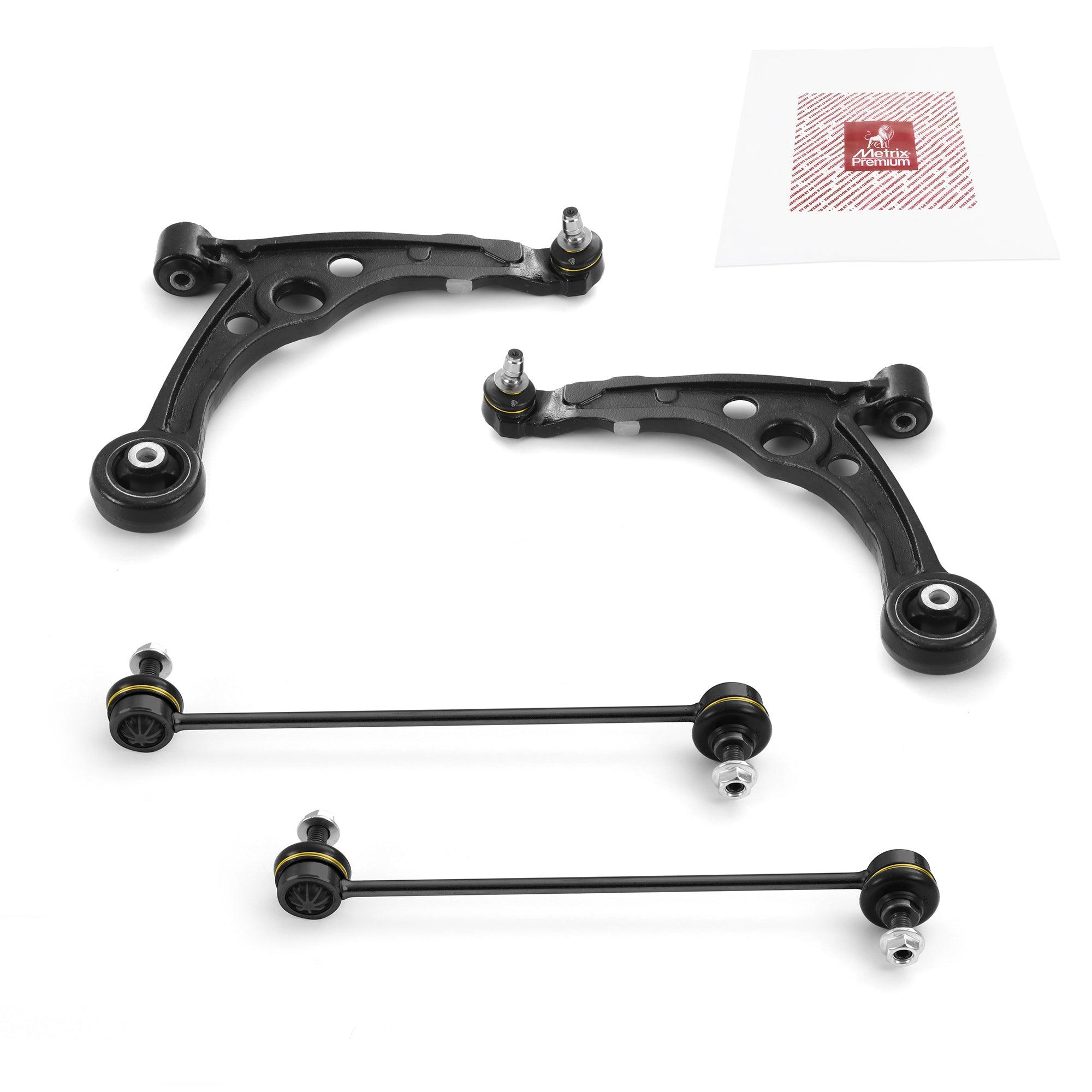 Metrix Premium 4 PC Control Arm and Stabilizer Bar Link Kit 97647MT