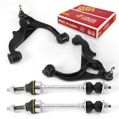 Metrix Premium 4 PC Front Lower Control Arm and Front Stabilizer Bar Link Kit 97648MT OEM fit spare car parts