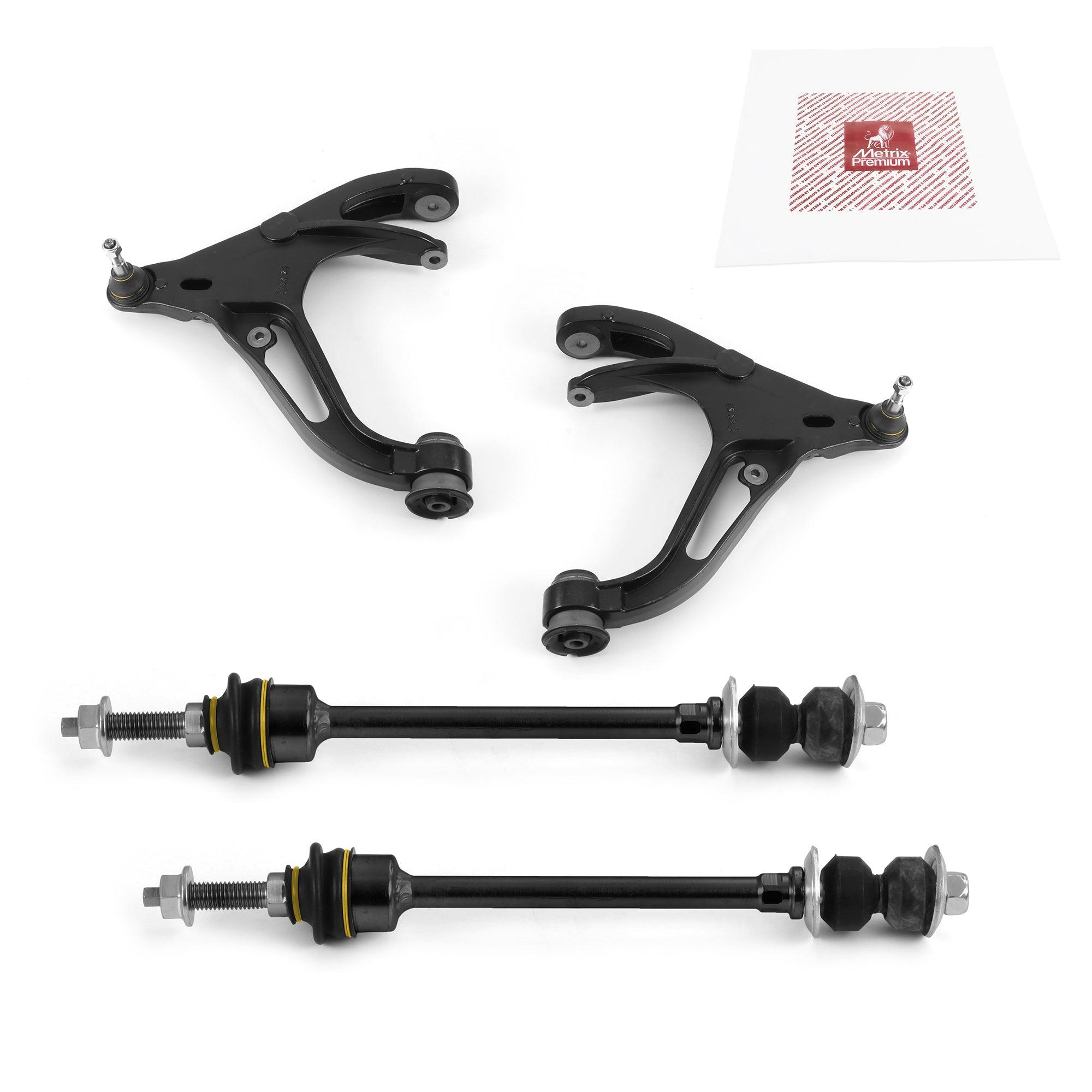 Metrix Premium 4 PC  Control Arm and Stabilizer Bar Link Kit 97650MT