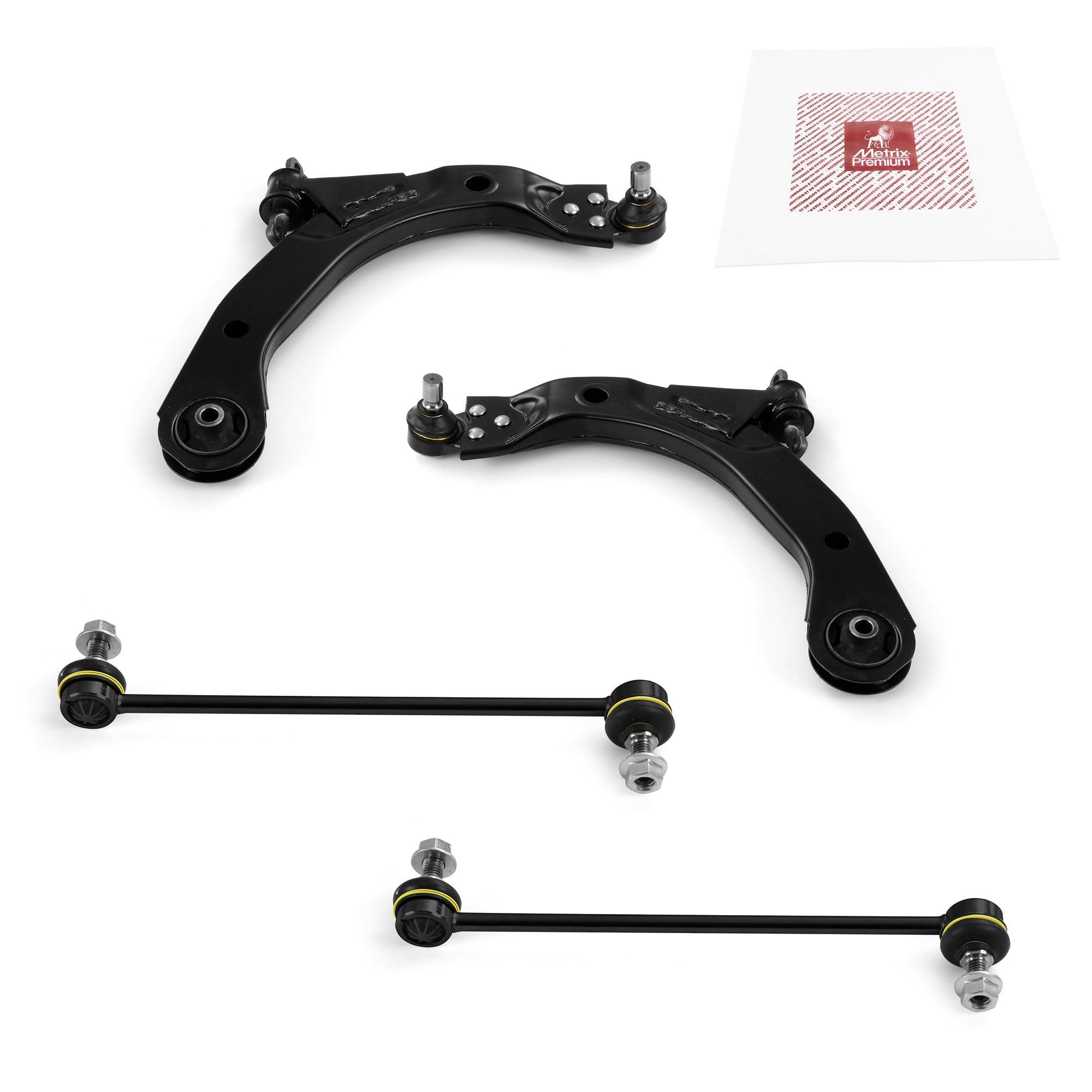 Metrix Premium 4 PC Control Arm and Stabilizer Bar Link Kit 97670MT