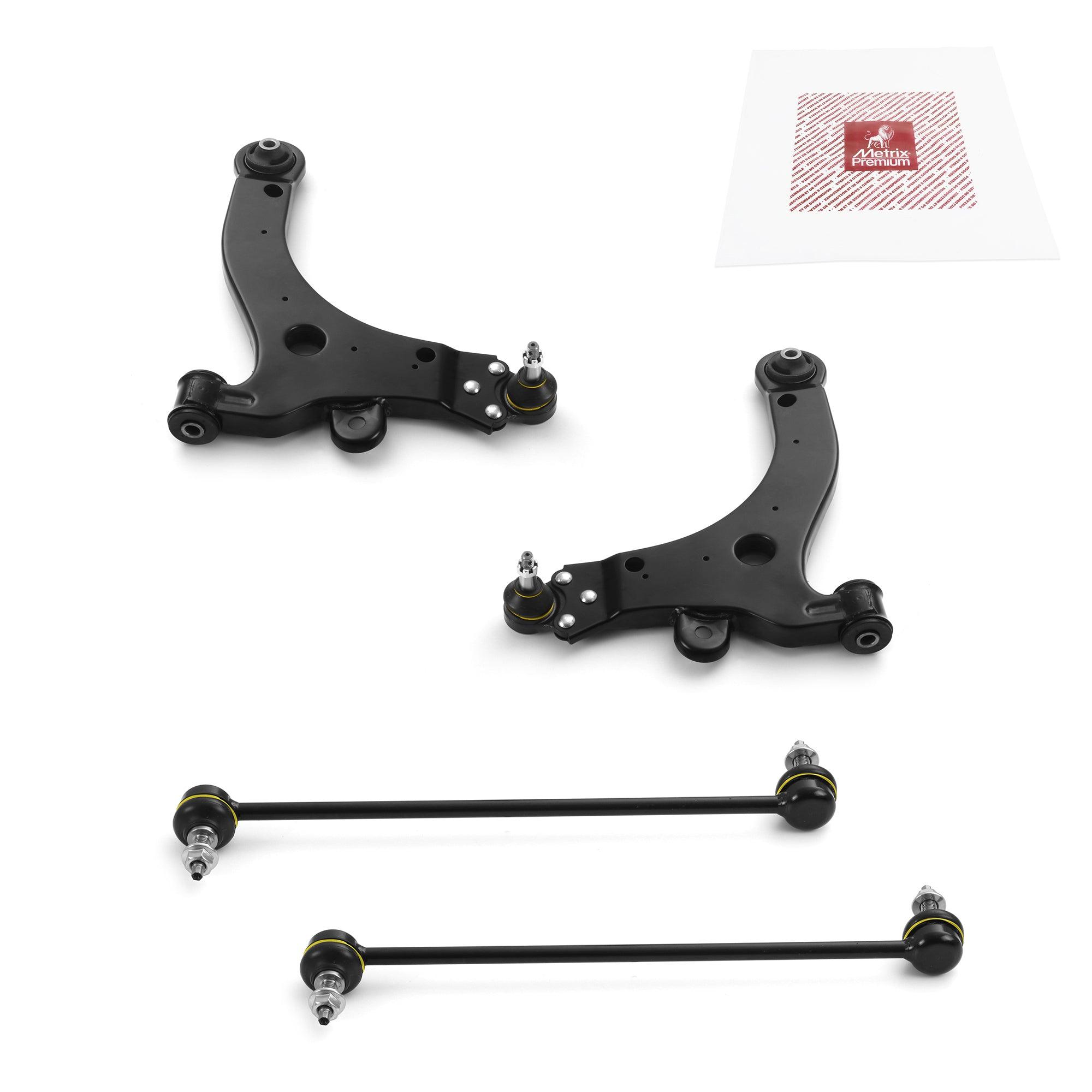 Metrix Premium 4 PC Control Arm and Stabilizer Bar Link Kit 97681MT