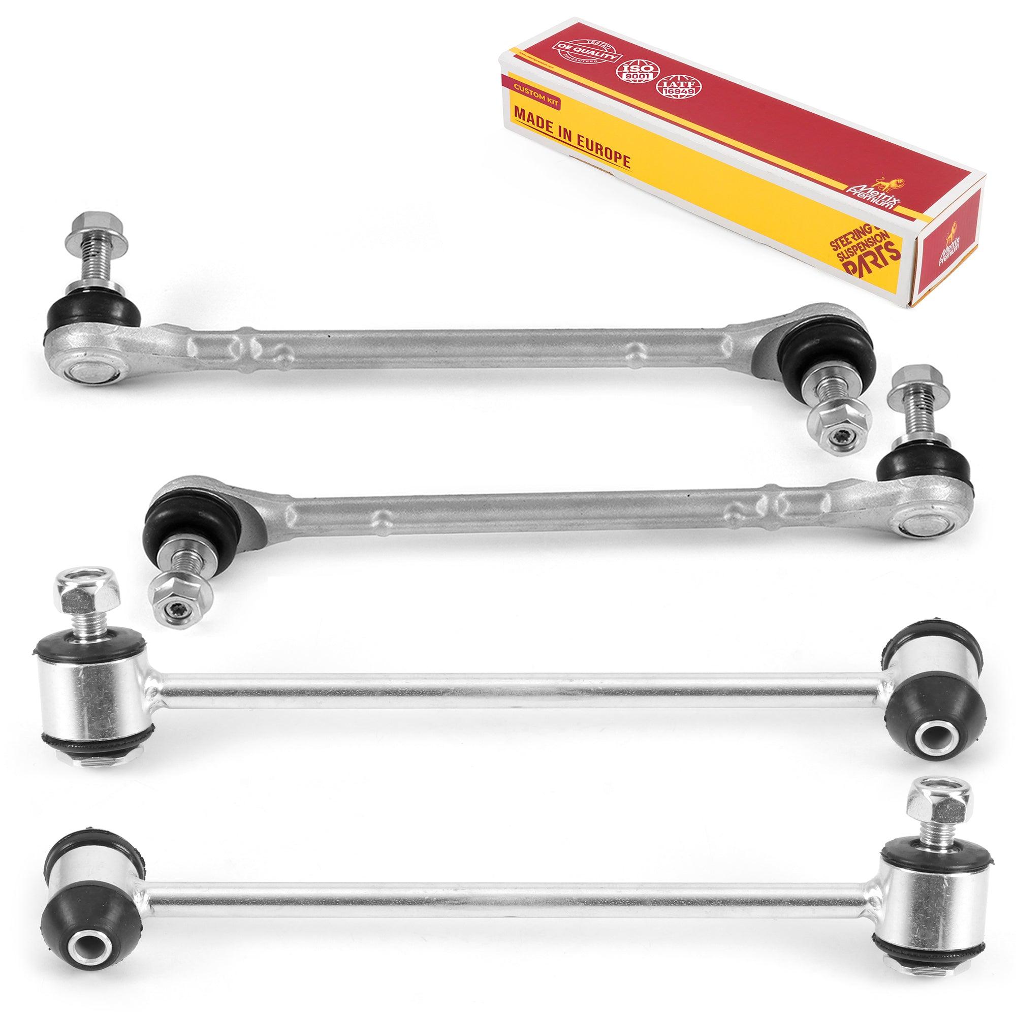 Metrix Premium 4 PC Front Stabilizer Bar Link and Rear Stabilizer Bar Link Kit 97859MT OEM fit spare car parts