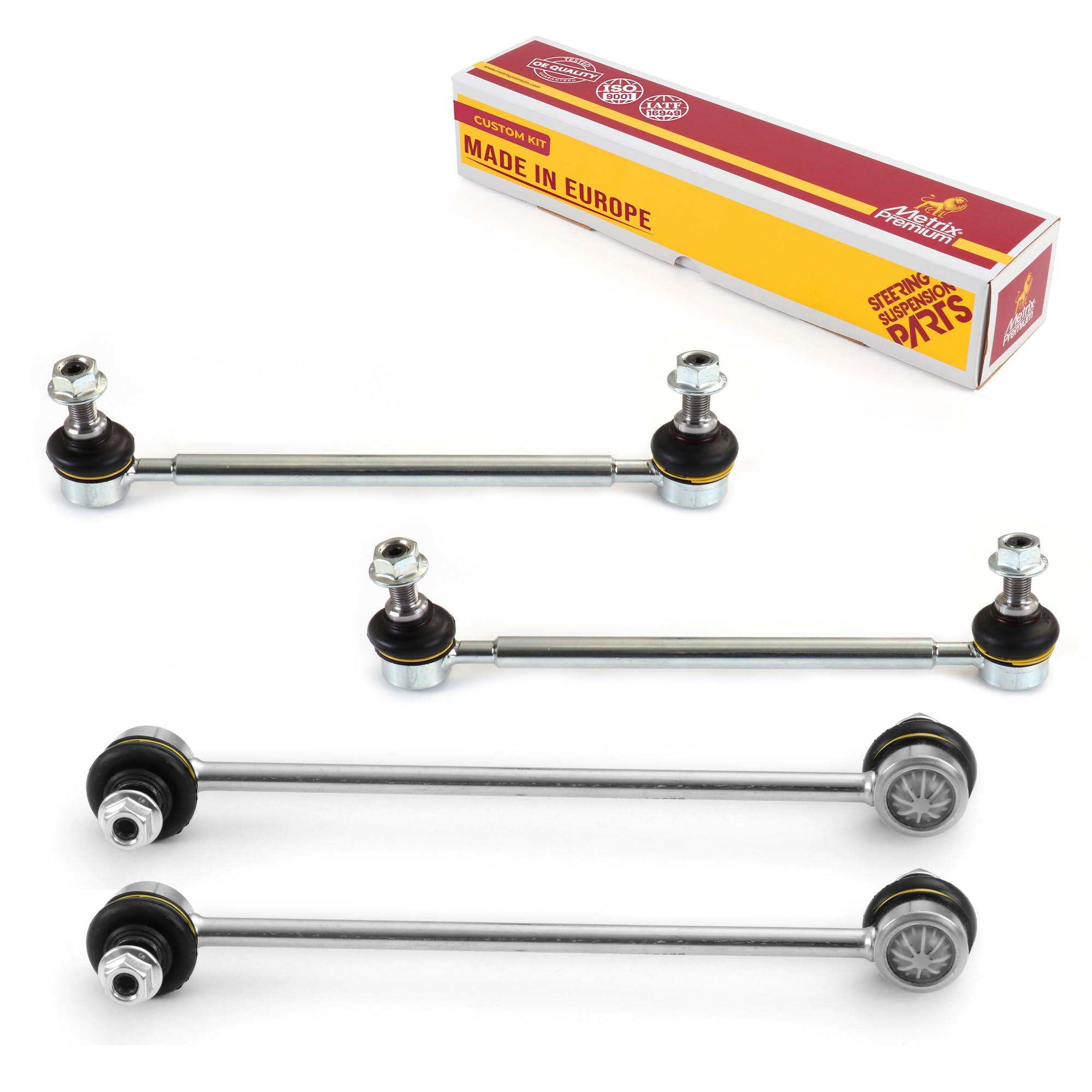Metrix Premium 4 PC Front Stabilizer Bar Link and Rear Stabilizer Bar Link Kit 97878MT