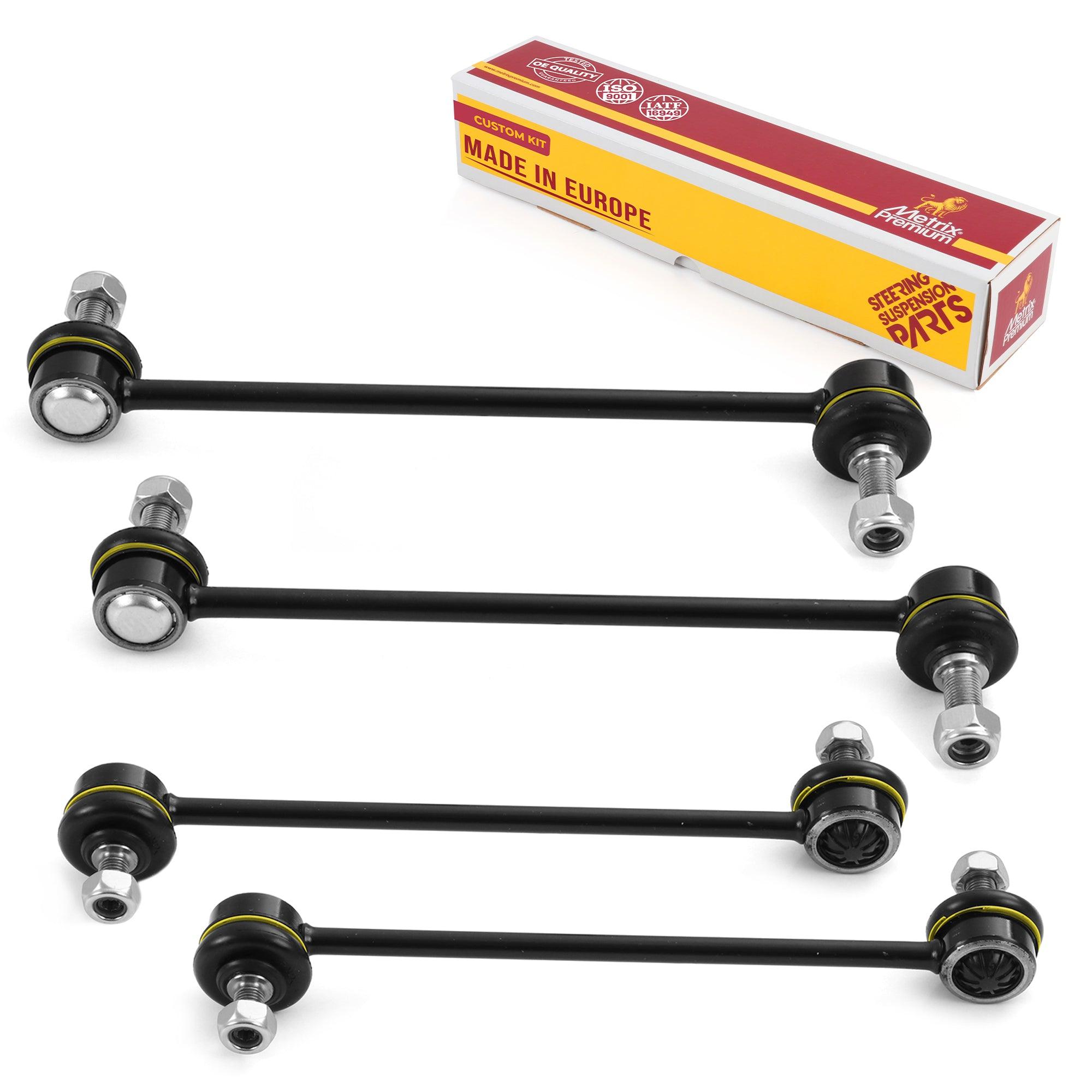 Metrix Premium 4 PC Front Stabilizer Bar Link and Rear Stabilizer Bar Link Kit 97880MT Suspension OEM fit Spare Parts