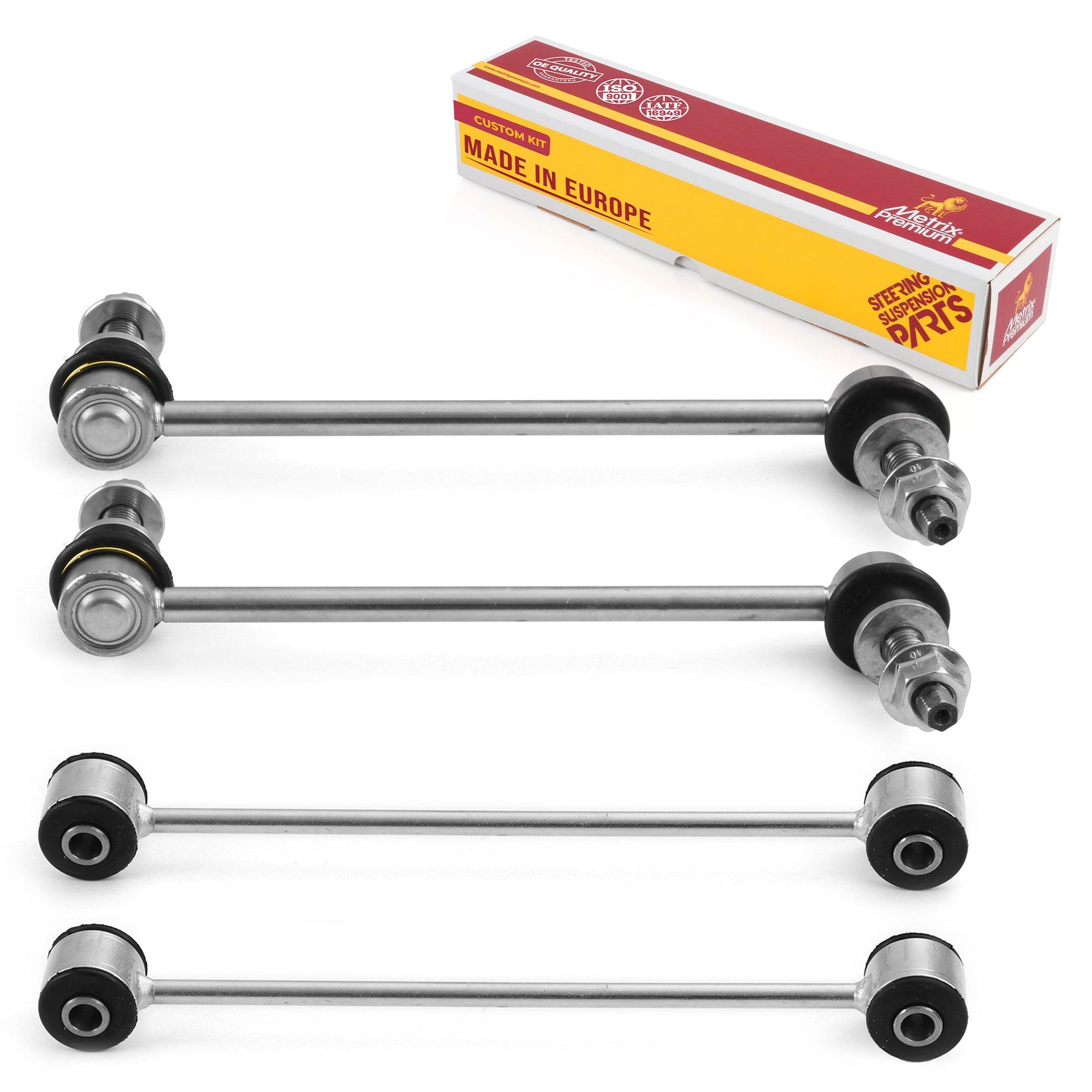 Metrix Premium 4 PC Front Stabilizer Bar Link and Rear Stabilizer Bar Link Kit 97937MT Suspension OEM fit Spare Parts