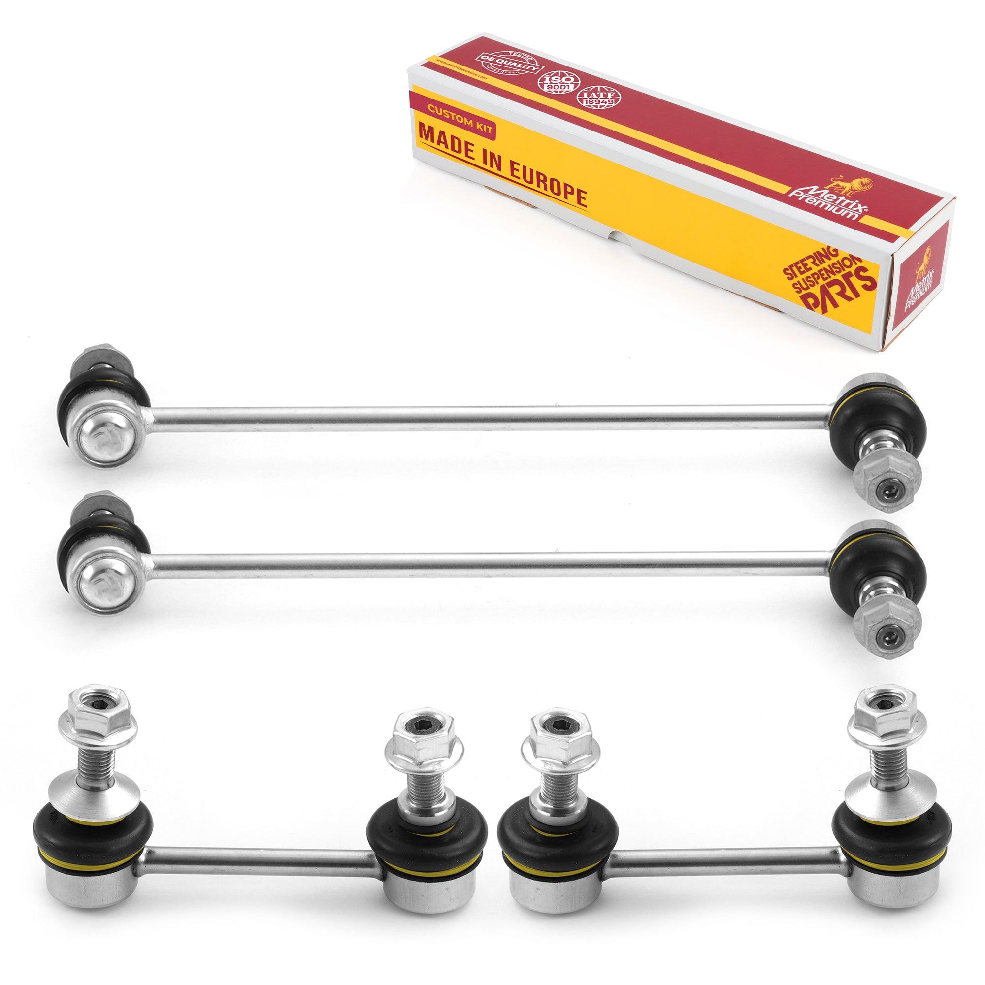 Metrix Premium 4 PC Front Stabilizer Bar Link and Rear Stabilizer Bar Link Kit 97955MT Suspension OEM fit Spare Parts