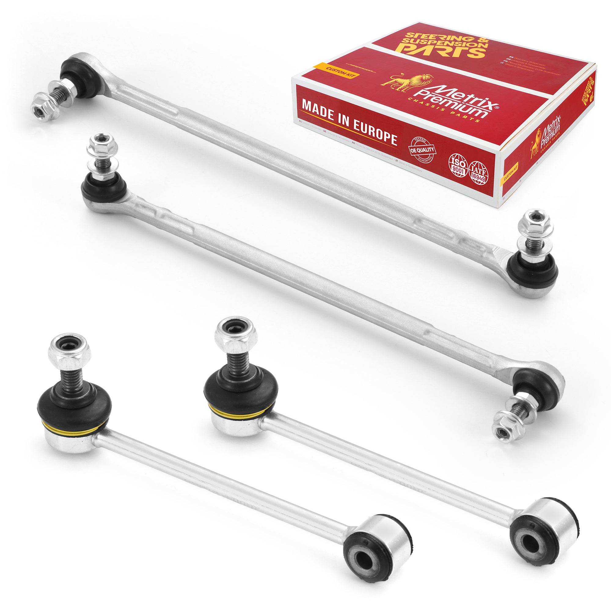 Metrix Premium 4 PC Front Stabilizer Bar Link and Rear Stabilizer Bar Link Kit 97961MT OEM fit auto parts
